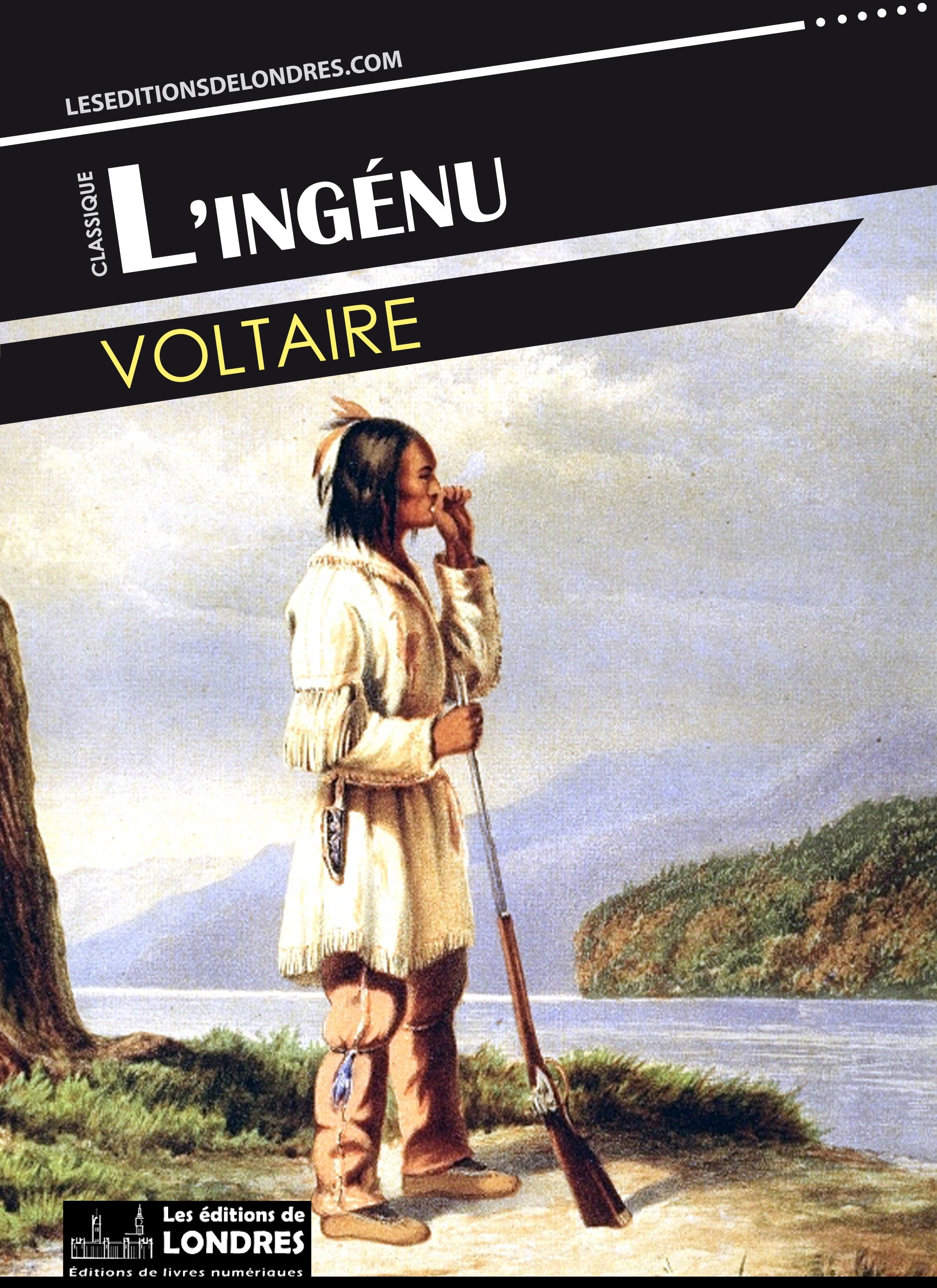 Couverture ebook de L´ingénu, de Voltaire