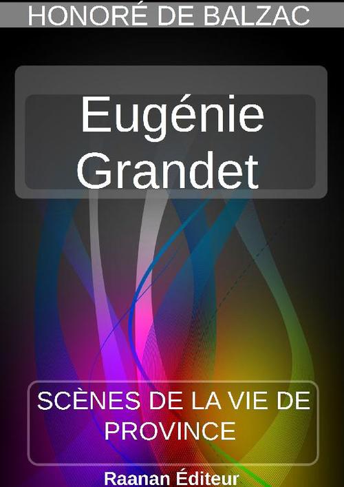 ebook cover of EUGÉNIE GRANDET, by Honoré de Balzac