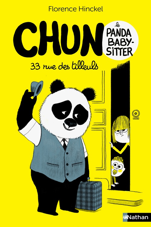 Couverture ebook de Chun le panda baby-sitter - 33 rue des Tilleuls - Tome 1, de Florence Hinckel