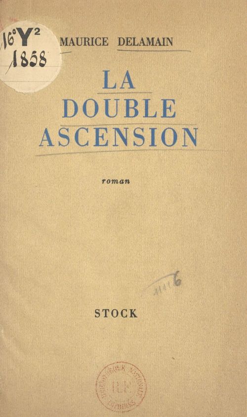 Couverture ebook de La double ascension, de Maurice Delamain