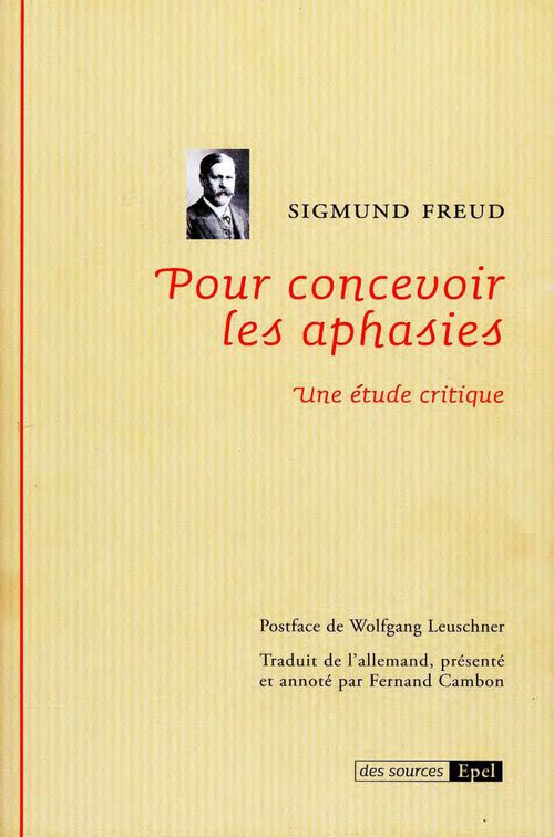 ebook cover of Pour concevoir les aphasies, by Sigmund Freud