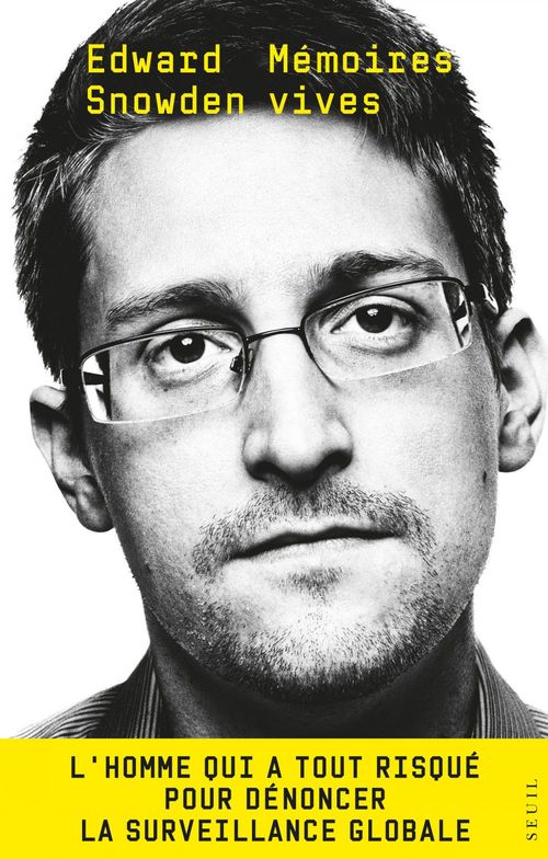 ebook cover of Mémoires Vives, by Edward Snowden