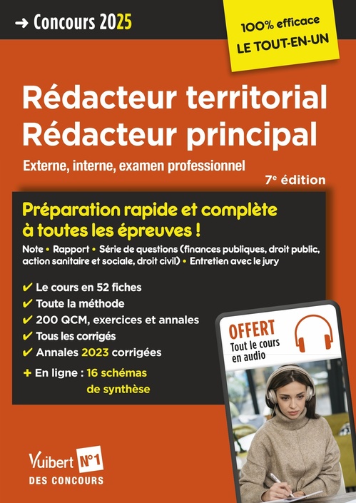 ebook cover of Concours Rédacteur territorial et Rédacteur principal - Catégorie B - Préparation rapide et complète à toutes les épreuves, by Luc Deslandes, Fabienne Geninasca, Pierre-Brice Lebrun, Pascal Leprêtre