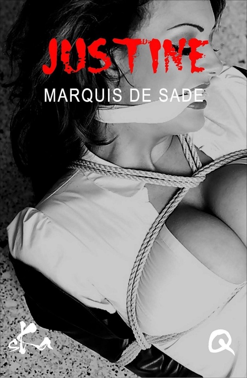 ebook cover of Justine, by Marquis de Sade
