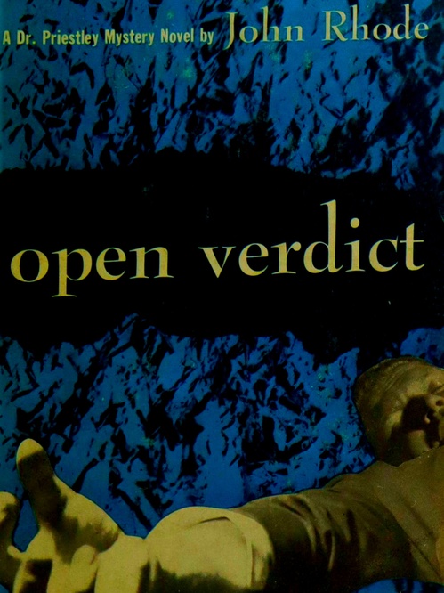 ebook cover of Open Verdict, by John Rhode