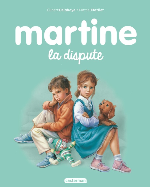 Couverture ebook de Martine, la dispute, de Gilbert Delahaye, Marcel Marlier