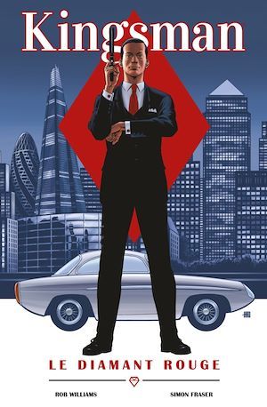 Couverture ebook de Kingsman, de Rob Williams, Simon Fraser
