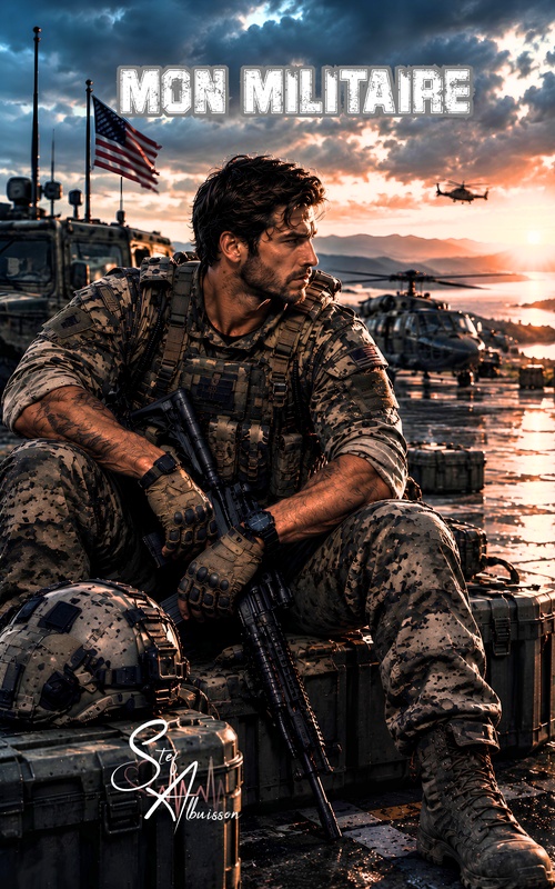 Couverture ebook de Mon militaire, de Stef Albuisson
