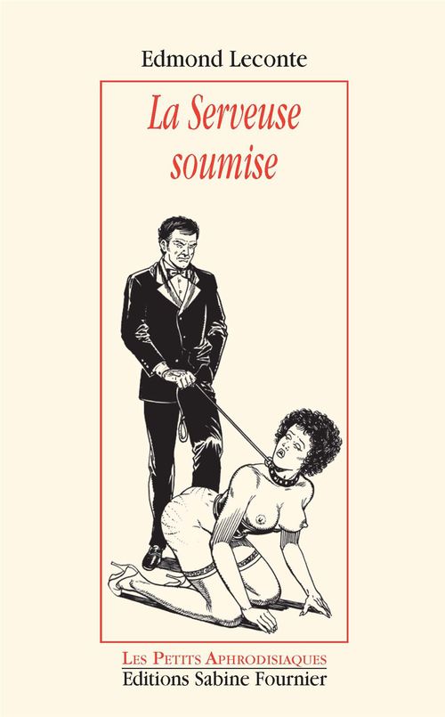 Couverture ebook de La Serveuse soumise, de Edmond Leconte