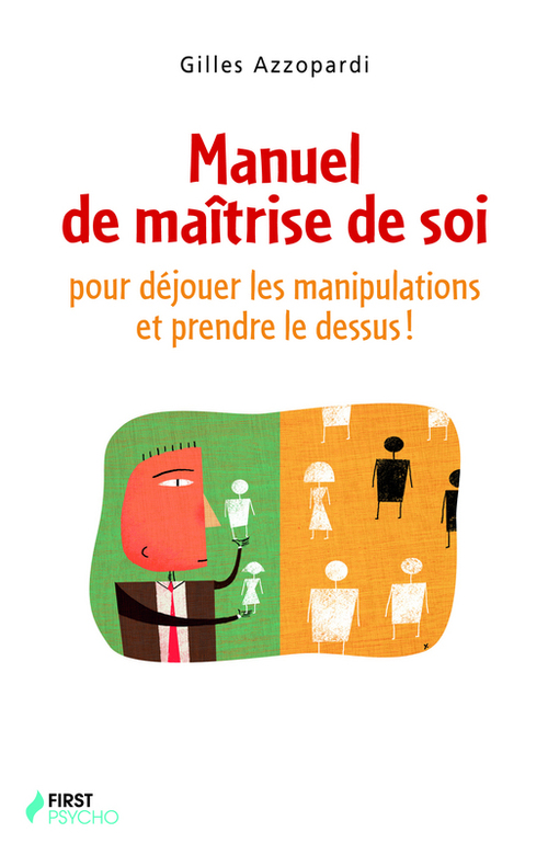 Couverture ebook de Manuel de maîtrise de soi, de Gilles Azzopardi