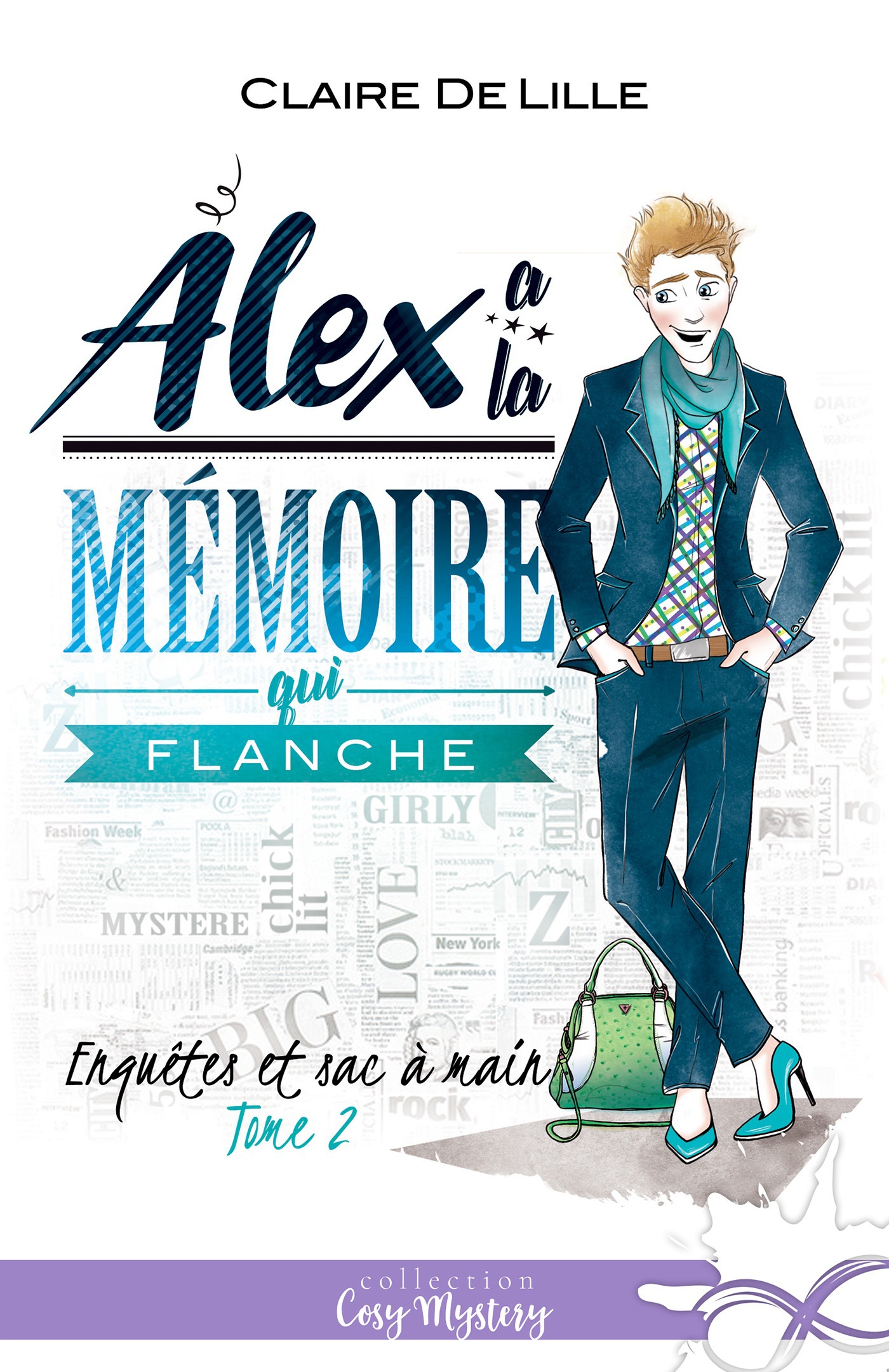 ebook cover of Alex a la mémoire qui flanche, by Claire Delille