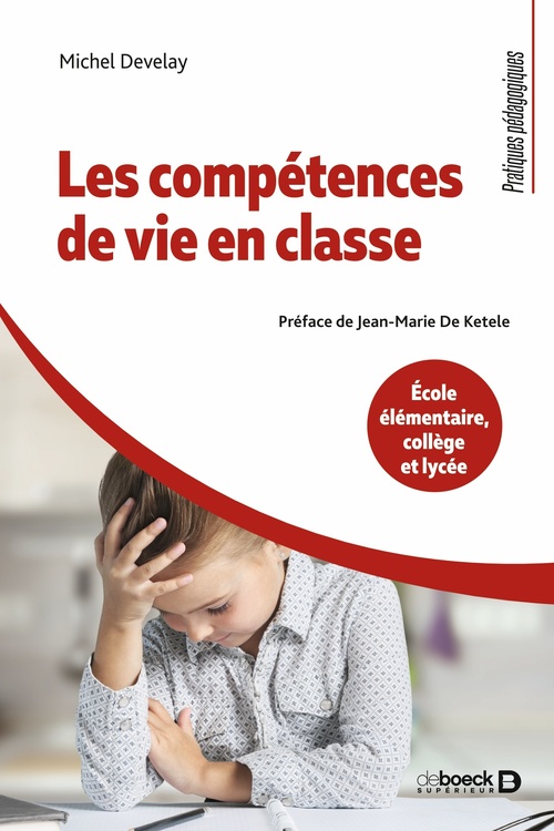 Couverture ebook de Les compétences de vie en classe, de Michel Develay