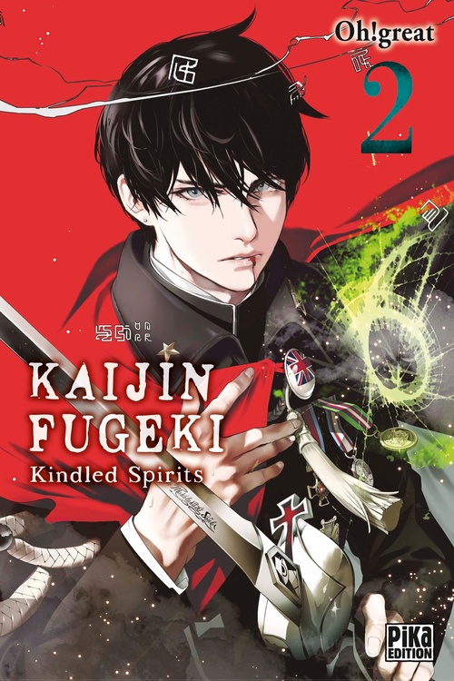 Couverture ebook de Kaijin Fugeki - Kindled Spirits T02, de Oh!great