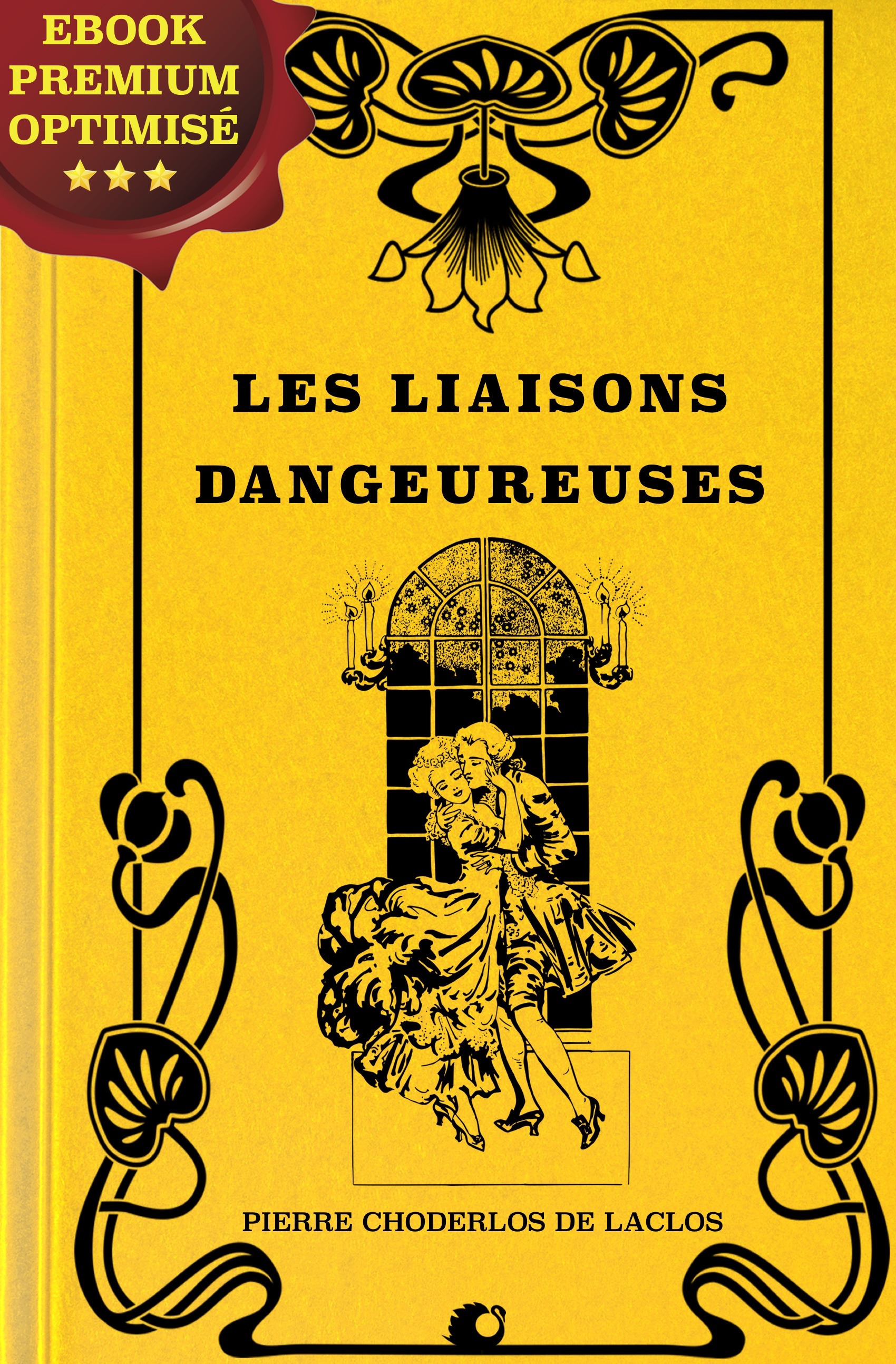 Couverture ebook de Les liaisons dangereuses, de Pierre Choderlos de Laclos