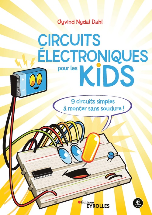 Couverture ebook de Les circuits électriques pour les kids, de Oyvind Nydal dahl