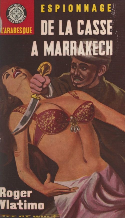 Couverture ebook de De la casse à Marrakech, de Roger Vlatimo