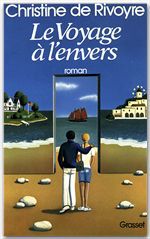 ebook cover of Le voyage à l'envers, by Christine de Rivoyre