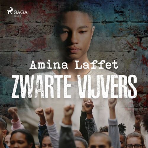 Couverture audiobook de Zwarte vijvers, de Amina Laffet