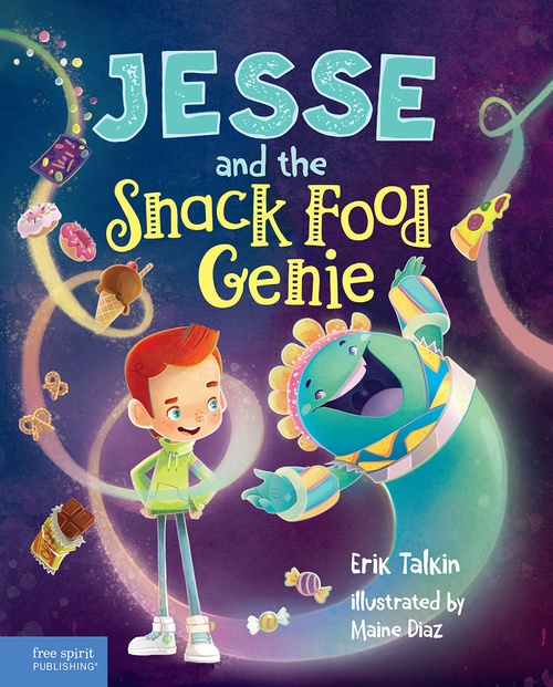 ebook cover of Jesse and the Snack Food Genie, by Erik Talkin
