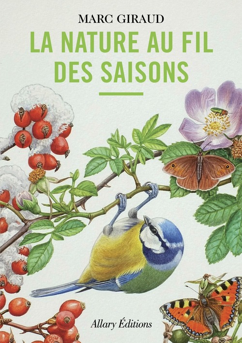 Couverture ebook de La nature au fil des saisons, de Marc Giraud