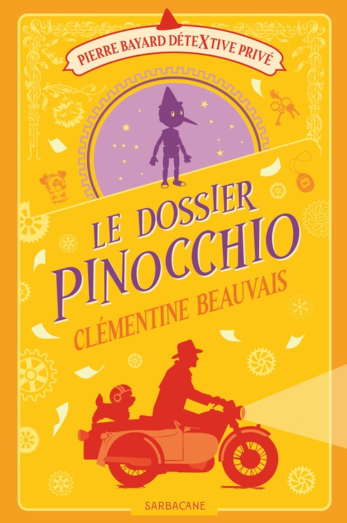 ebook cover of Pierre Bayard Détextive privé (Tome 4) - Le dossier Pinocchio, by Clémentine Beauvais