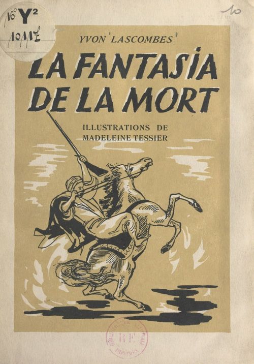 Couverture ebook de La fantasia de la mort, de Yvon Lascombes