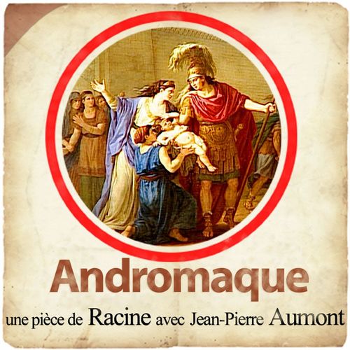 audiobook cover of Andromaque, by Jean Racine