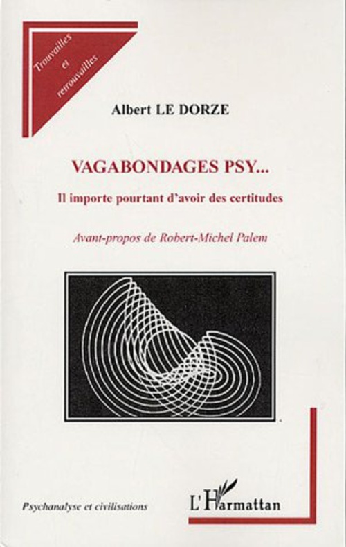 Couverture ebook de Vagabondages psy..., de Albert Le Dorze