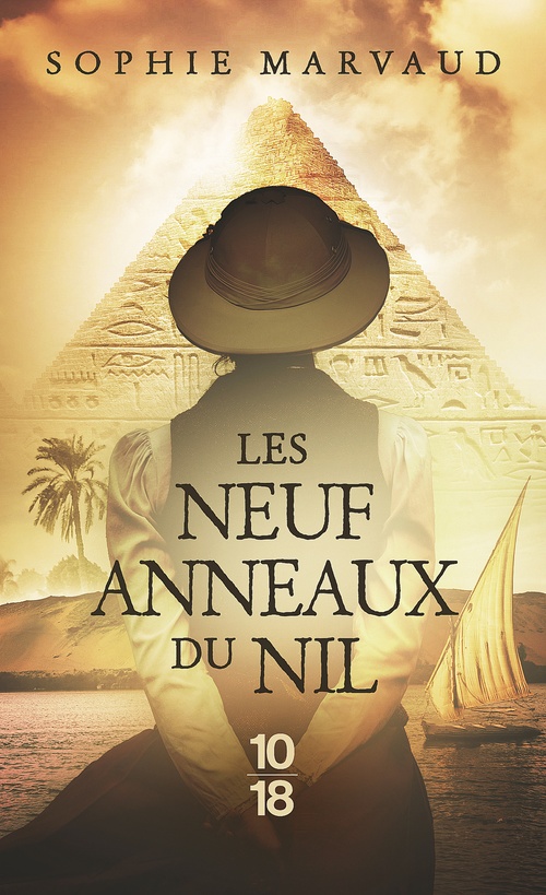 Couverture ebook de Les neuf anneaux du Nil, de Sophie Marvaud
