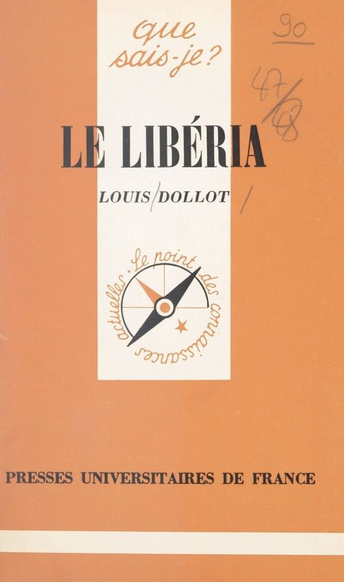 Couverture ebook de Le Libéria, de Louis Dollot