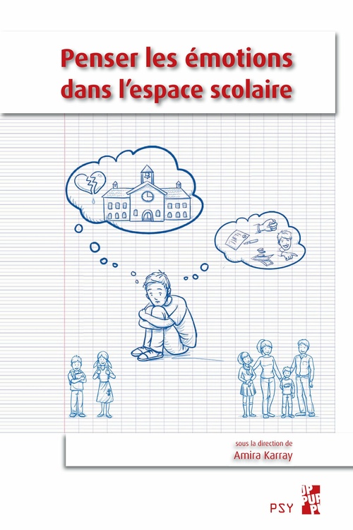 Couverture ebook de Penser les émotions dans l´espace scolaire, de
