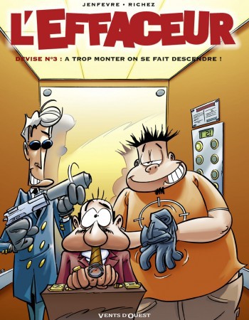 Couverture ebook de L'Effaceur - Tome 03, de Henri Jenfèvre