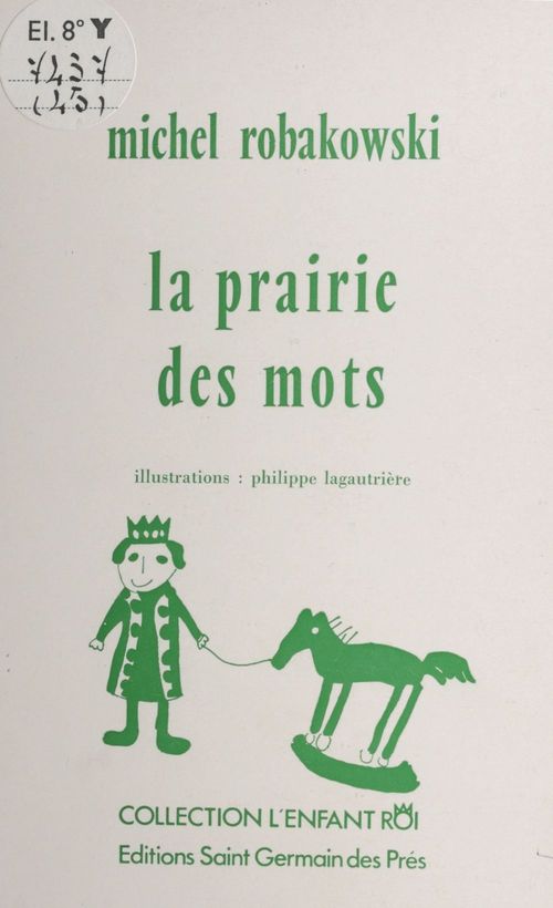ebook cover of La prairie des mots, by Michel Robakowski