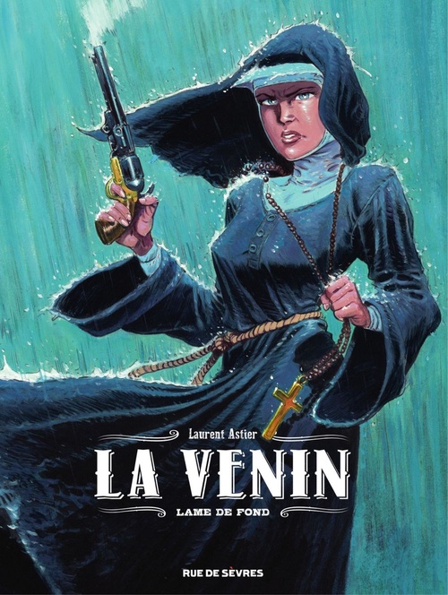 Couverture ebook de La Venin - Tome 2 - Lame de fond, de Laurent Astier