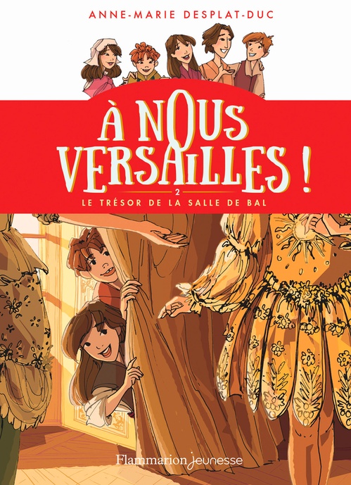 ebook cover of À nous Versailles ! (Tome 2) - Le trésor de la salle de bal, by Anne-Marie Desplat-Duc