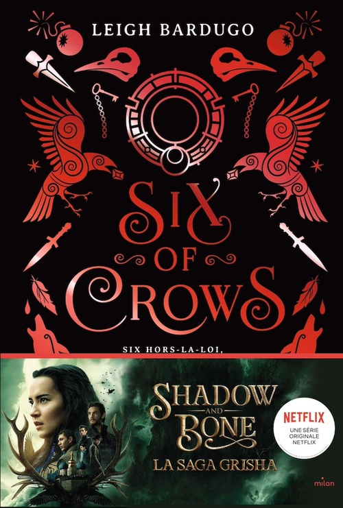 ebook cover of Six of crows, Tome 01, by Leigh Bardugo