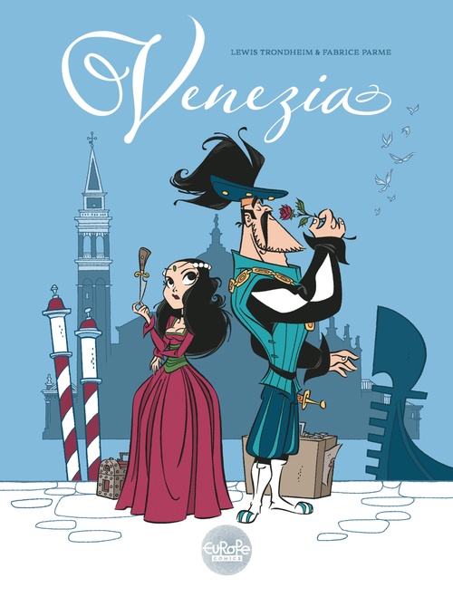 ebook cover of Venezia, by Trondheim