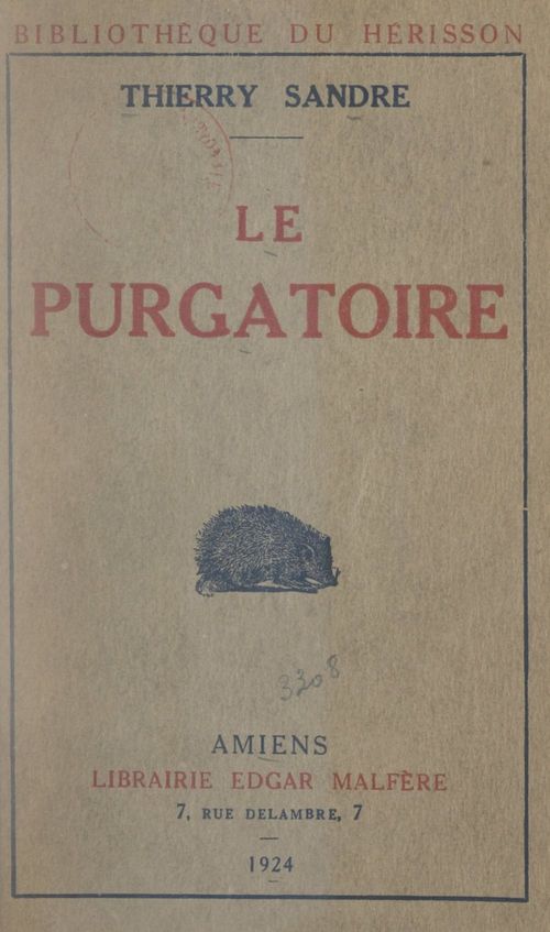 Couverture ebook de Le purgatoire, de Thierry Sandre