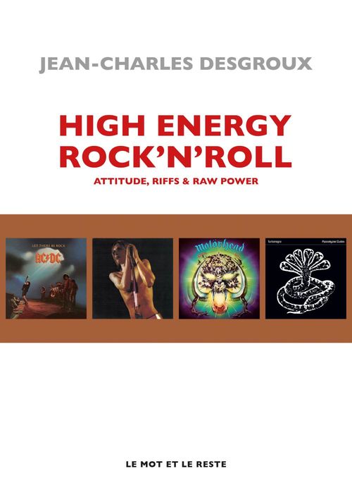 ebook cover of High energy rock'n'roll, by Jean-Charles DESGROUX