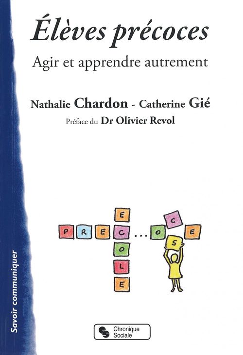 Couverture ebook de Élèves précoces, de Nathalie Chardon, Catherine Gié
