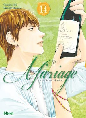 Couverture ebook de Les Gouttes de Dieu - Mariage - Tome 14, de Shu Okimoto
