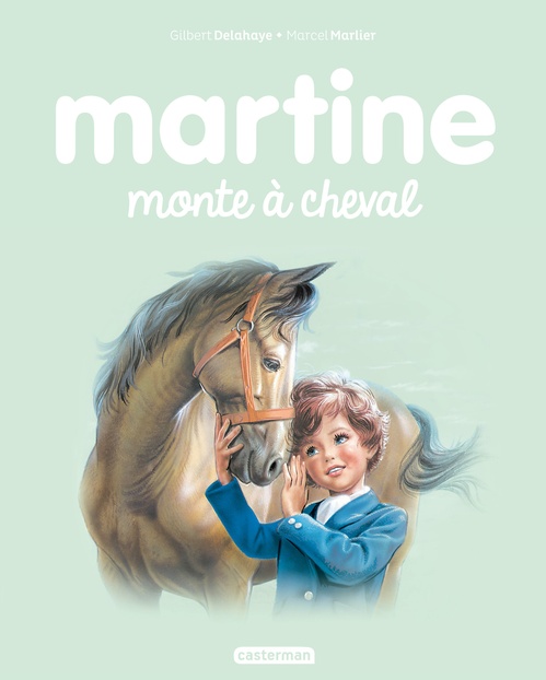 ebook cover of Martine monte à cheval, by Gilbert Delahaye, Marcel Marlier