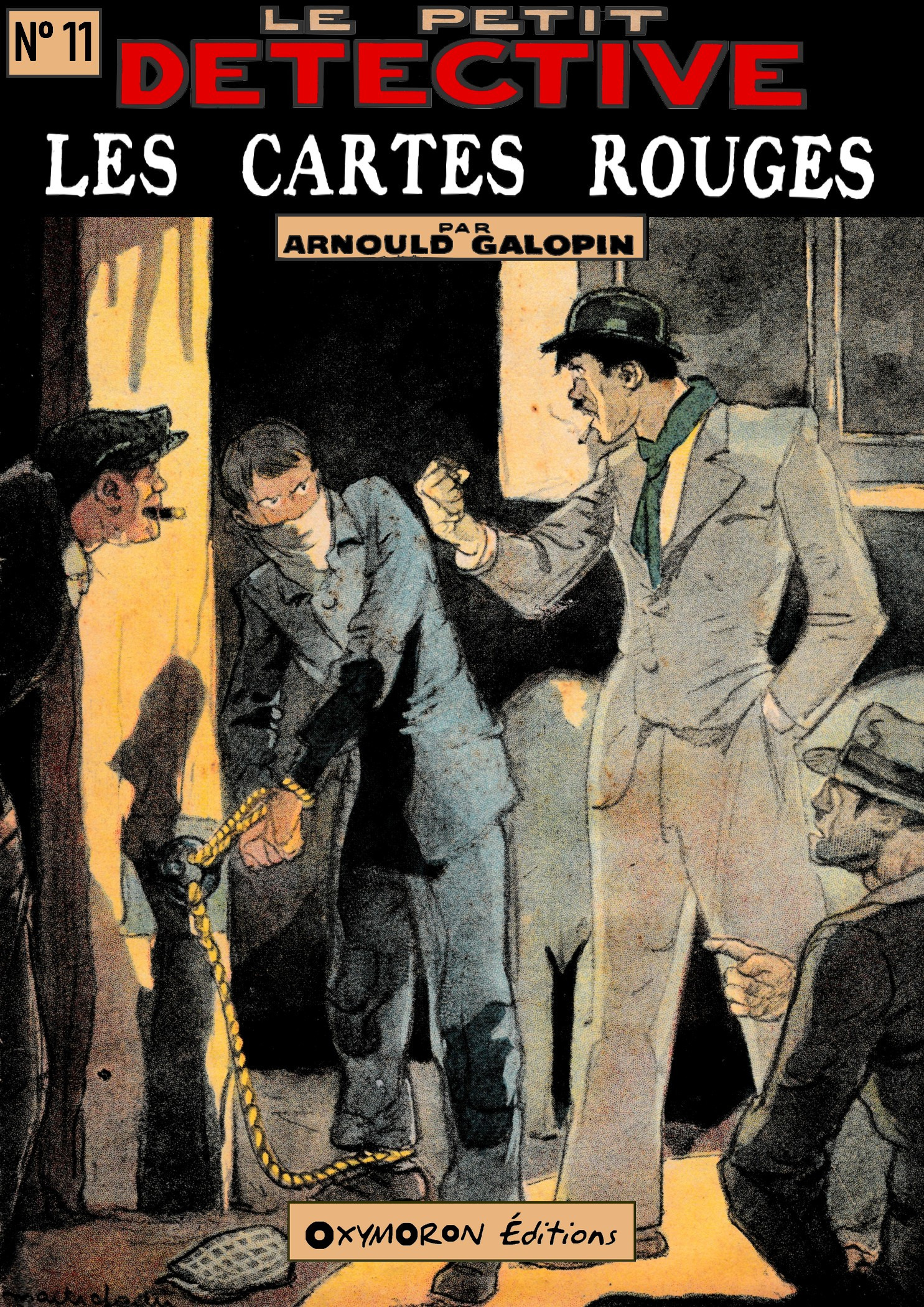 ebook cover of Les Cartes Rouges, by Arnould Galopin