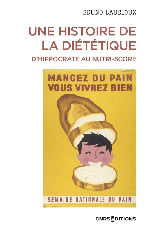 Couverture ebook de Une histoire de la diététique. D'Hippocrate au Nutri-Score, de Bruno Laurioux