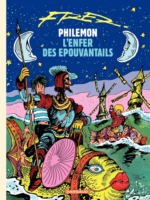 Couverture ebook de Philémon - Tome 14 - L'enfer des épouvantails, de Fred