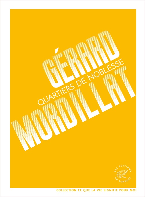 ebook cover of Quartiers de noblesse, by Gérard Mordillat