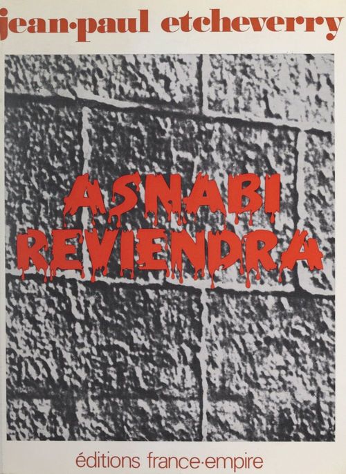 Couverture ebook de Asnabi reviendra, de Jean-Paul Etcheverry