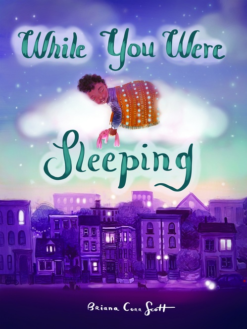 Couverture ebook de While You Were Sleeping, de Briana Corr Scott