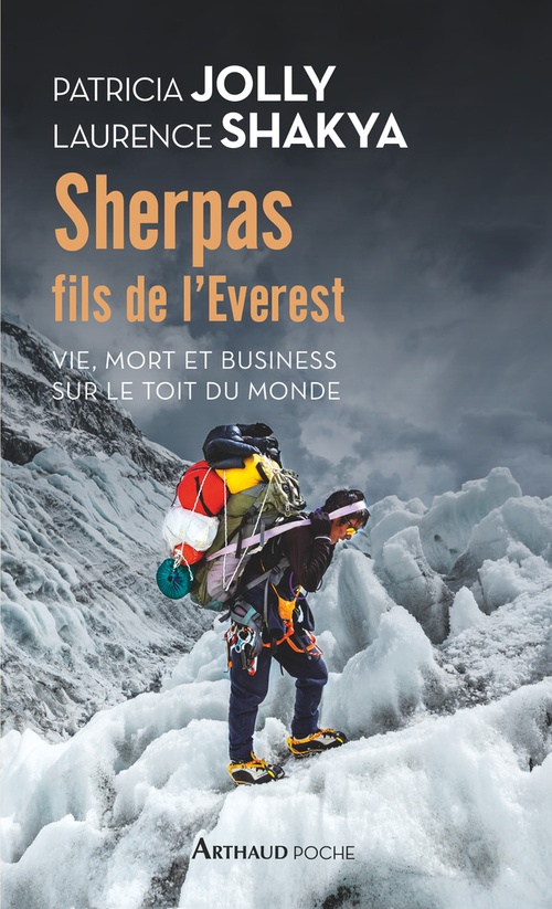 Couverture ebook de Sherpas, fils de l'Everest, de Patricia Jolly, Laurence Shakya