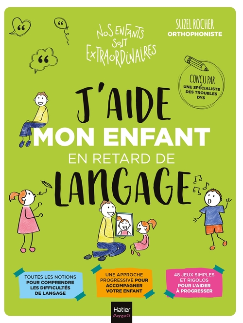 ebook cover of J'aide mon enfant en retard de langage, by Suzel Rocher